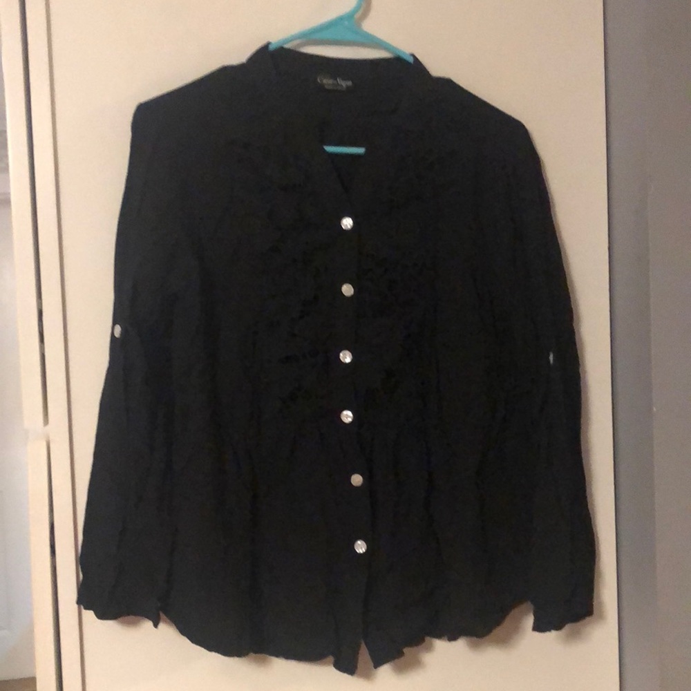 Small black blouse